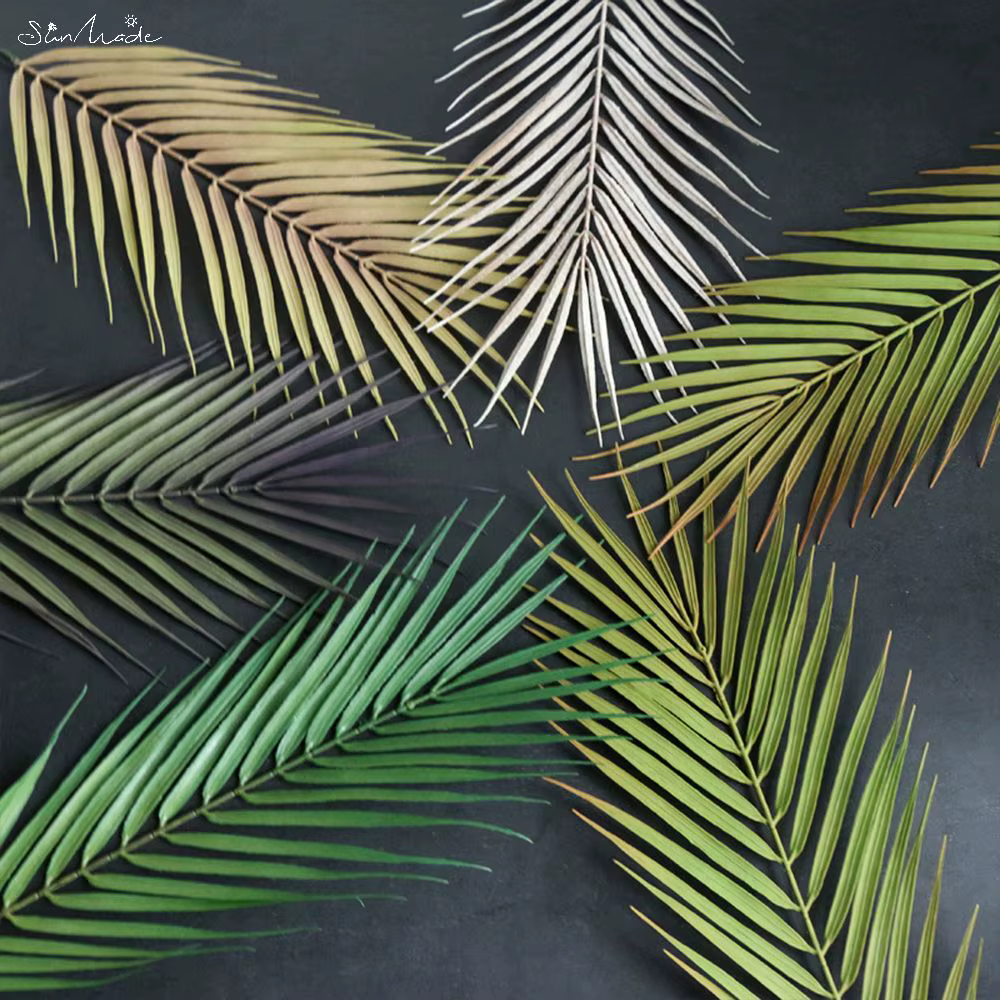 Feuille de palmier Areca artificielle de style nordique