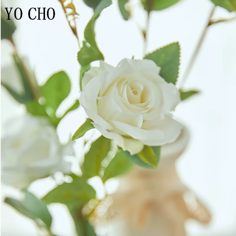 Fleurs artificielles en soie YO CHO