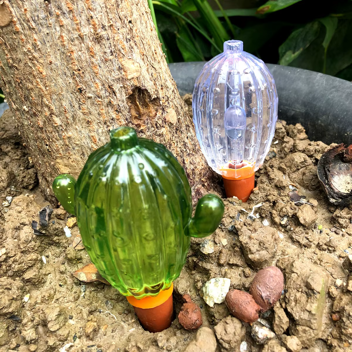 4 Piques d'arrosage automatique pour plantes de jardin