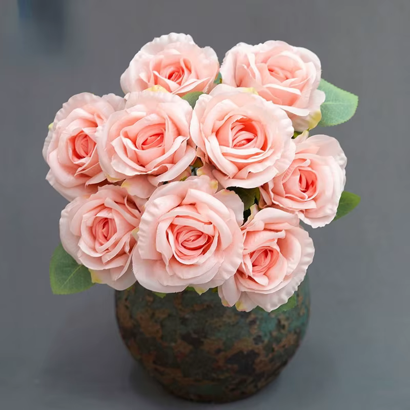 Bouquets de Roses de phénix en soie
