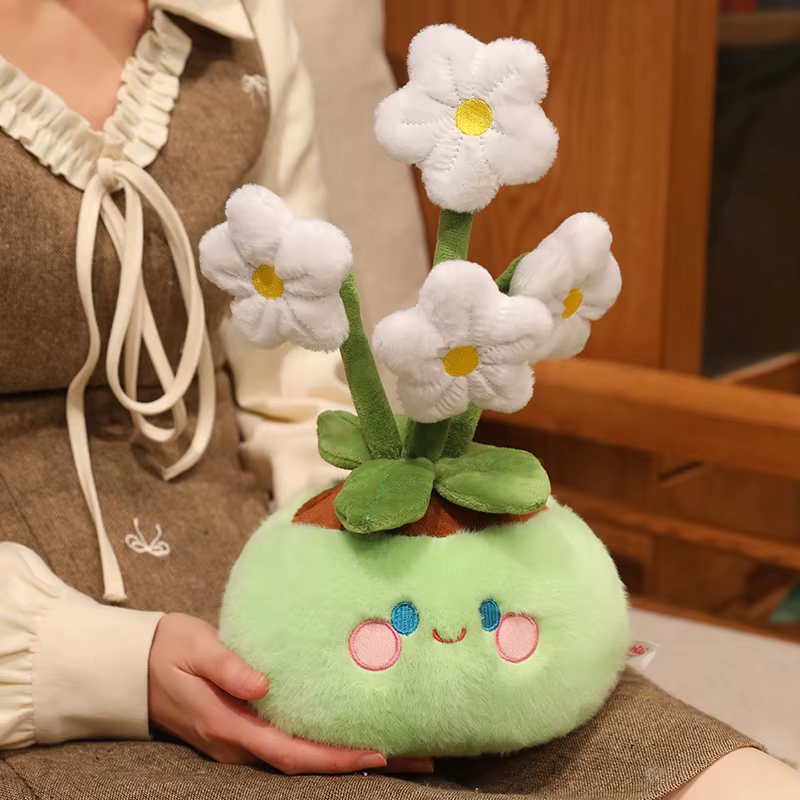 Plantes vertes artificielles en pot