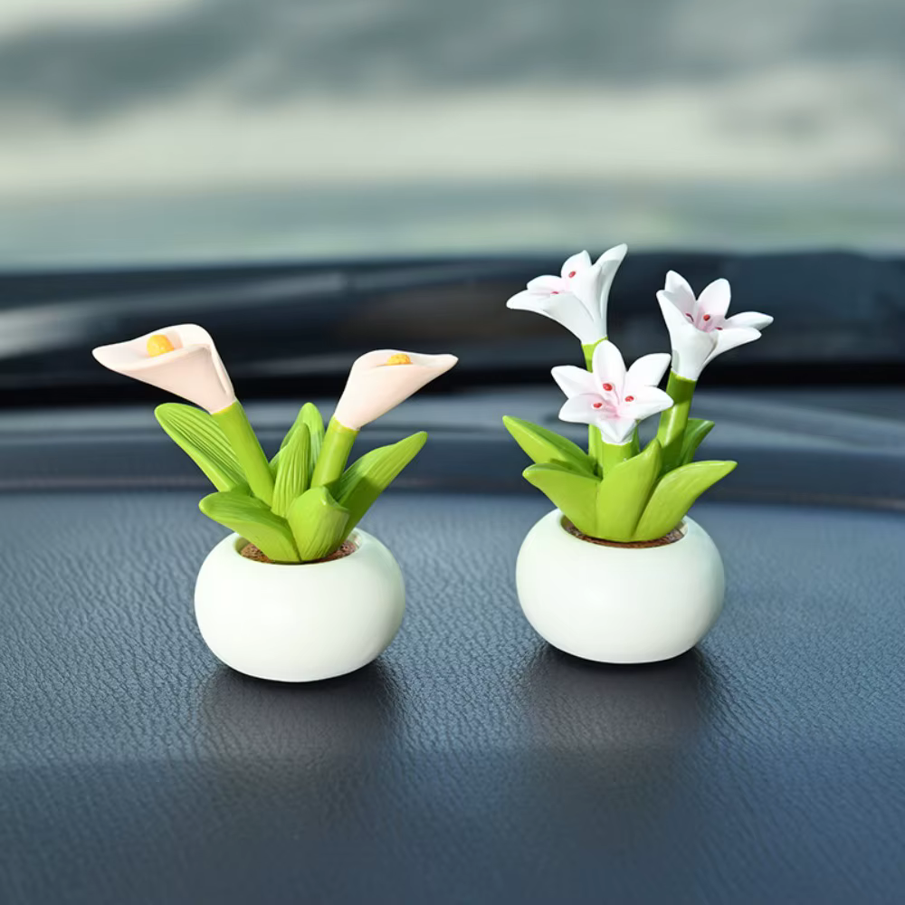 Pot de fleur de Simulation