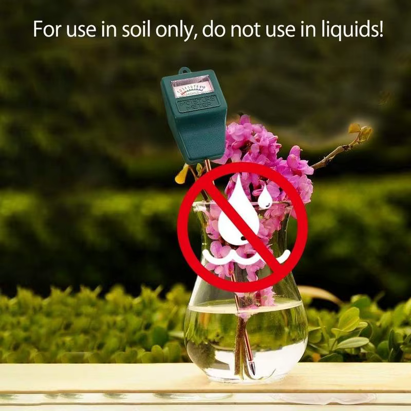 Testeur d'humidité du sol, humidimètre, détecteur, outil de test pour plantes et fleurs de jardin, 1 pièce