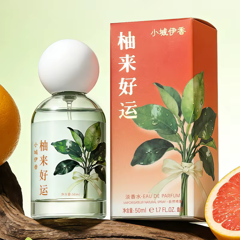 Parfum aux notes de pomelo et agrumes, brume parfumée fraîche et nette pour femme, fragrance fruitée Fougère, senteur Pamplemousse/Fleur d'Oranger/Rose/Menthe/Miel