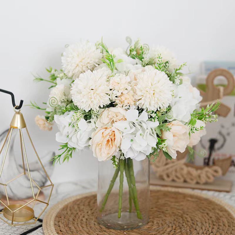 Bouquet hybride de pivoine de fleurs artificielles