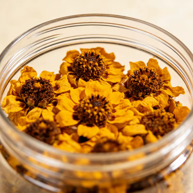 Boutons de chrysanthème de neige sèche naturelle | Fabrication de bougies à savon | Mélanger une décoration de maison