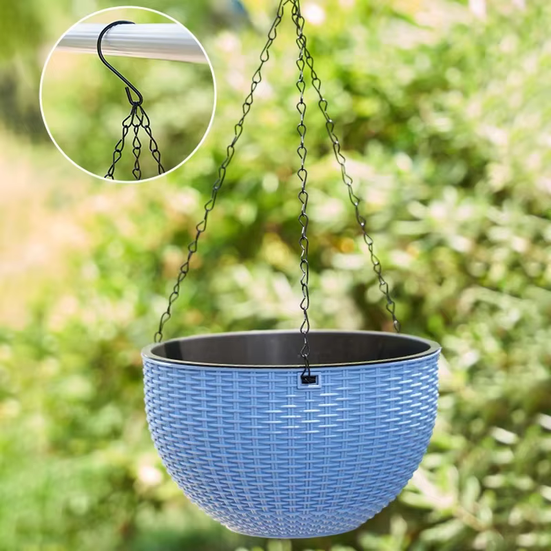 Pot de fleurs suspendu