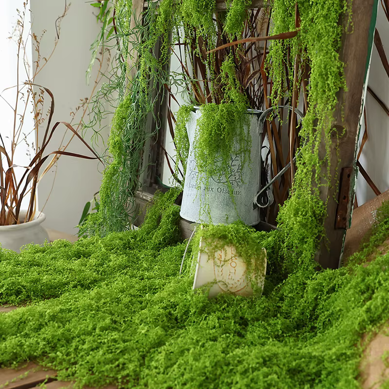 Fausse mousse verte artisanale