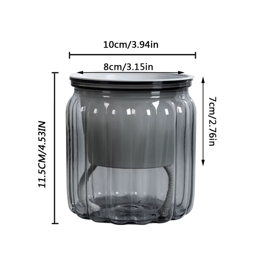 Pots de fleurs en plastique pour table