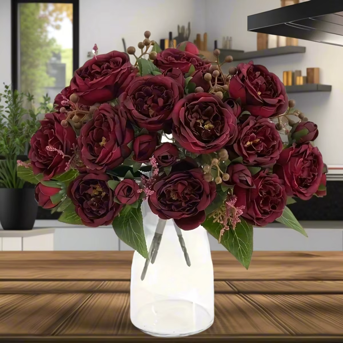 Pivoines simulées, mariages