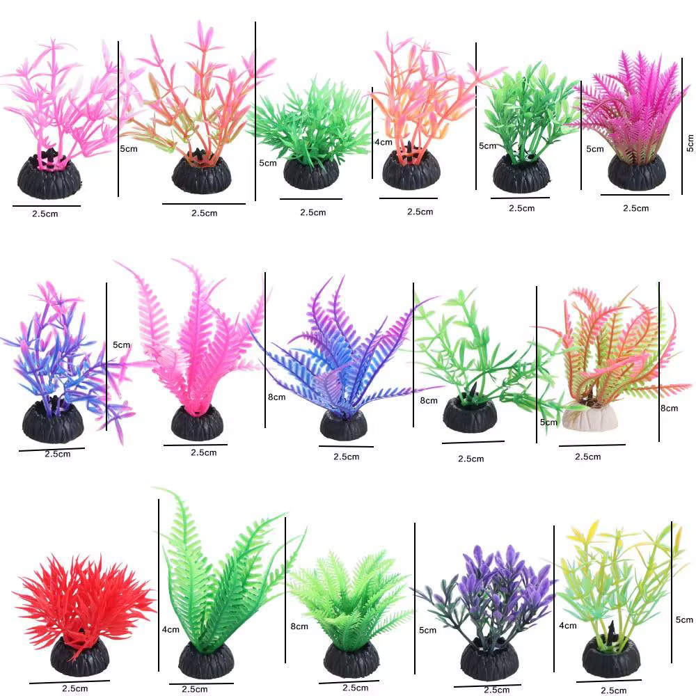 Plantes aquatiques artificielles décoratives