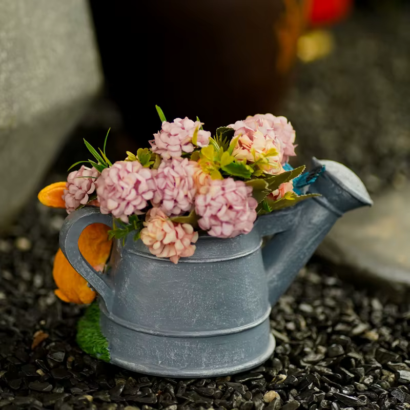 Jardinière succulente lapin mignon
