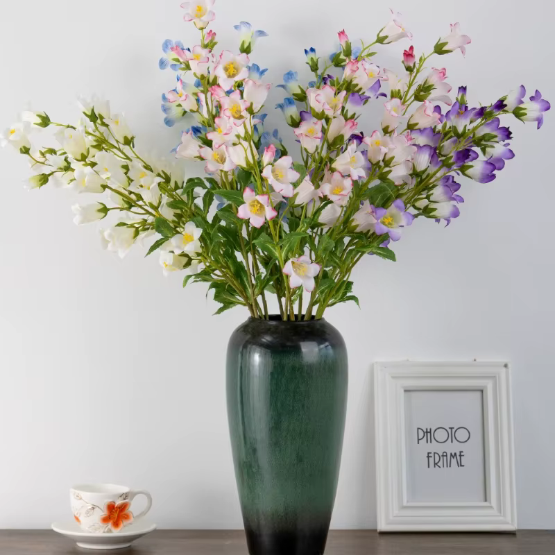 12 pièces de fleurs artificielles