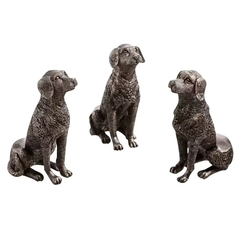 3 pièces Pot de fleur pieds support forme animale chat chien Pots de plantes Risers Pad extérieur jardin résine Pot pied plante bonsaï supports