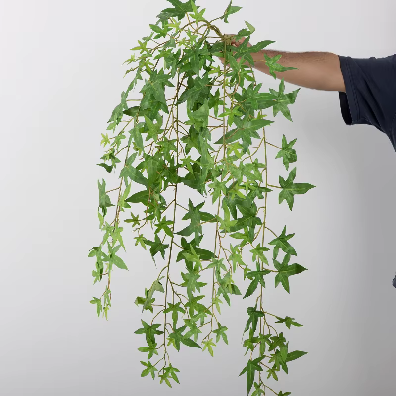3 pièces de plantes artificielles en soie