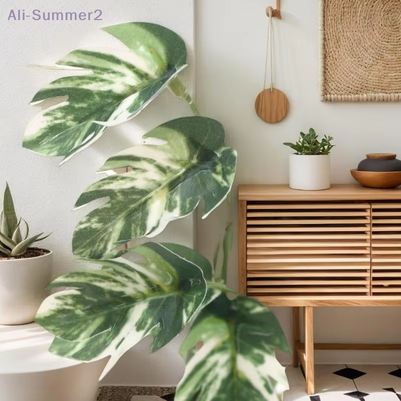 Plante Monstera Miniature délicate pour maison de poupée 1/12