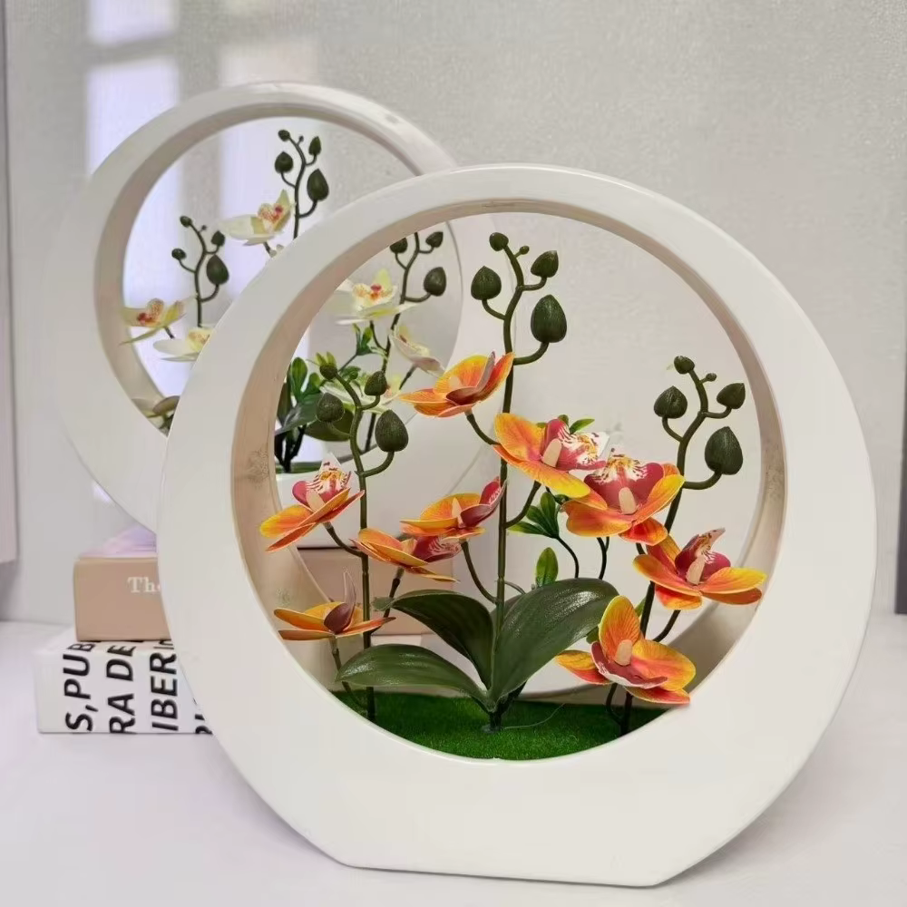 Orchidée Artificielle en Pot