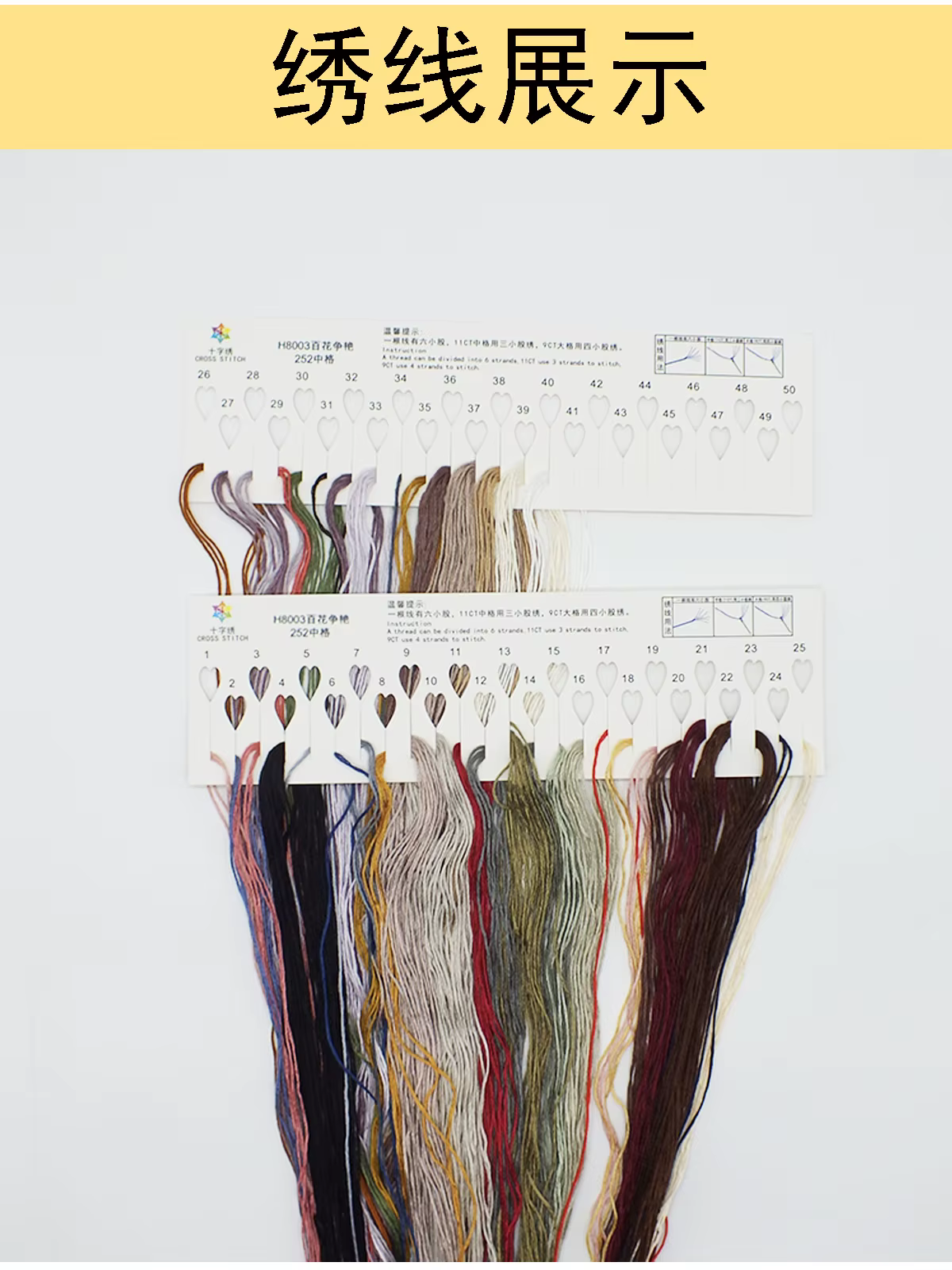 Fleurs en fleurs point de croix nouveau bricolage 11CT 9CT fil de coton imprimé Kits de broderie décoration de la maison couture artisanat