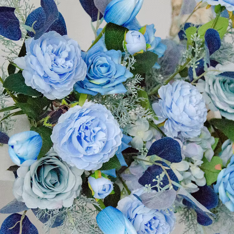 NucleoFor-Arche de Fleurs Artificielles pour Décoration de Mariage