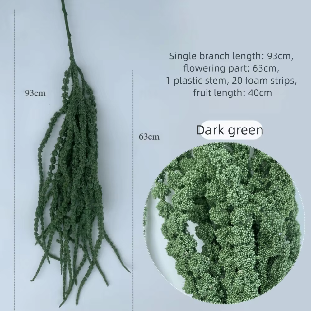 Plante artificielle multicolore suspendue en mousse