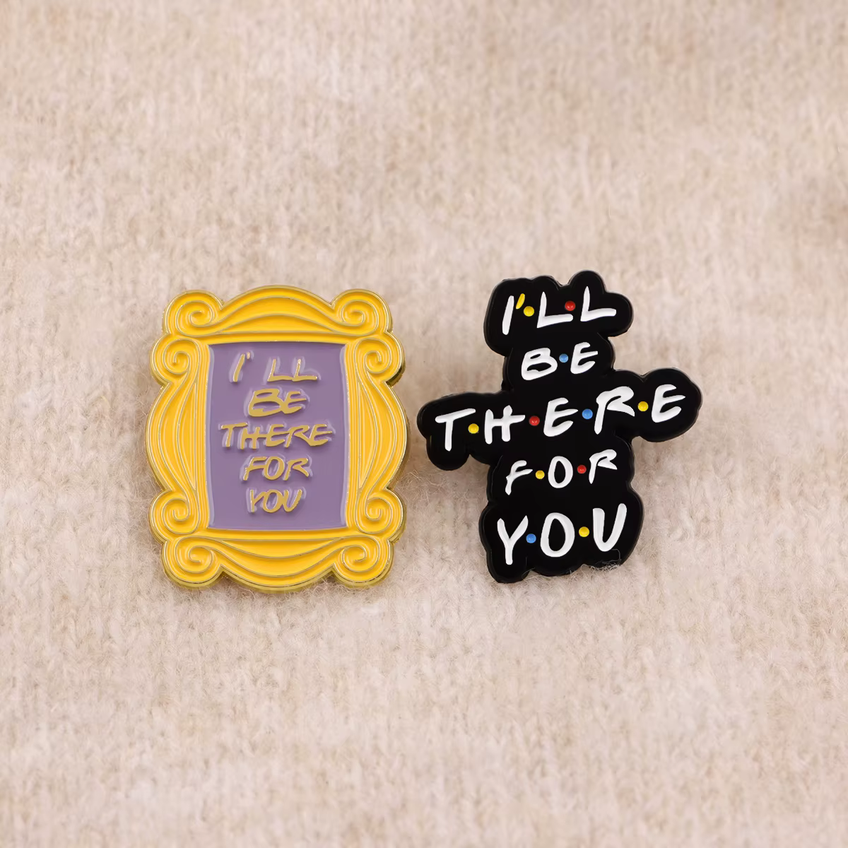 Broche en émail Friends TV SHOW, Badges de citations amusantes sur sac à dos, broches à revers, accessoires de Cosplay, cadeaux pour Fans