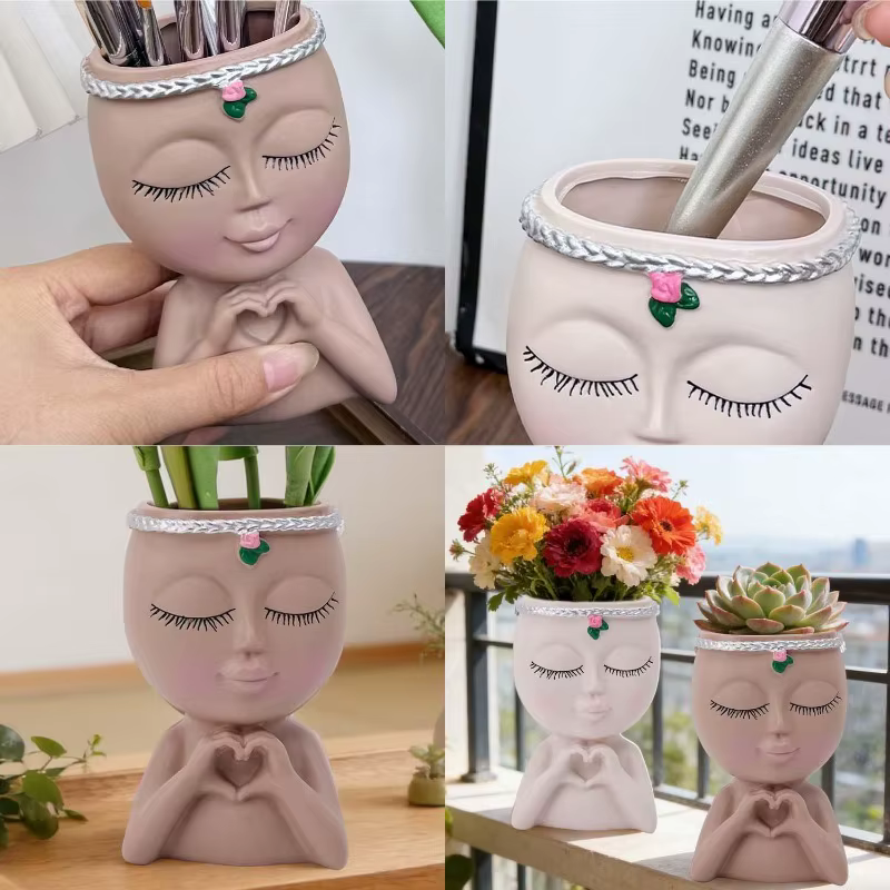 Pot de fleurs pour plantes succulentes