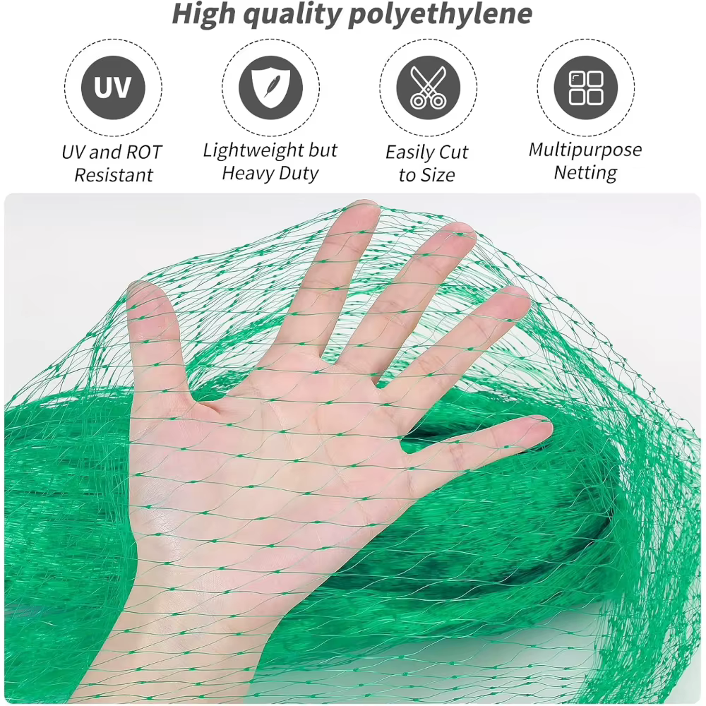 Filet de jardin en nylon pour protéger les plantes