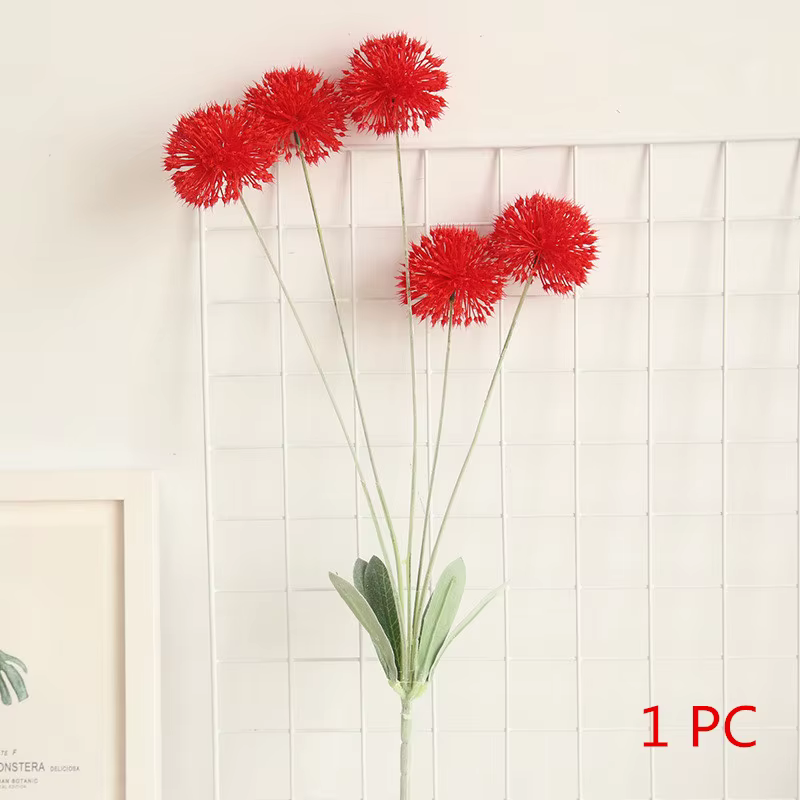 Bouquet de pissenlits artificiels pour la décoration intérieure