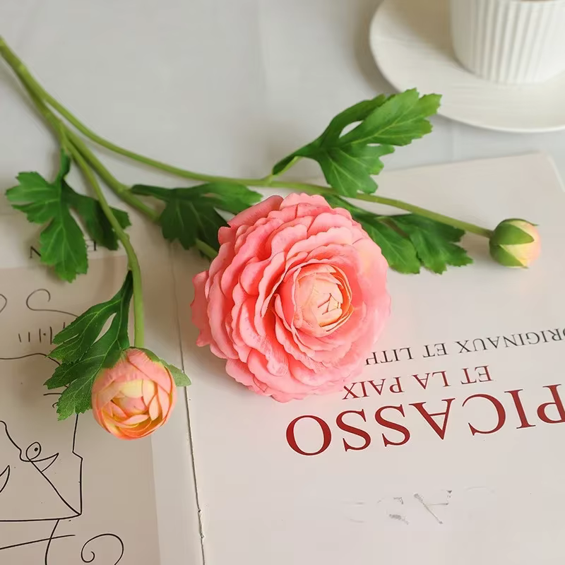 Fausse Fleur Artificielle au Toucher Réel