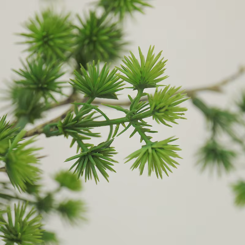 3 pièces de branches de pin chinois simulées