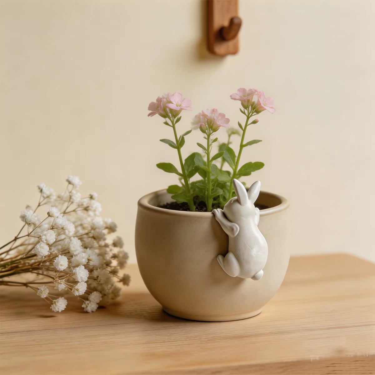 1 pièce de décoration de pot de fleurs en résine