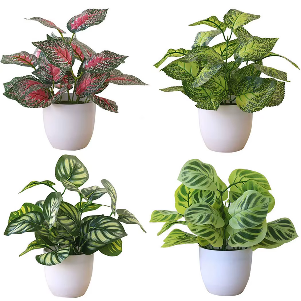 1pc bonsaï artificiel fleur feuillage plante en pot maison salon jardin bureau Restaurant