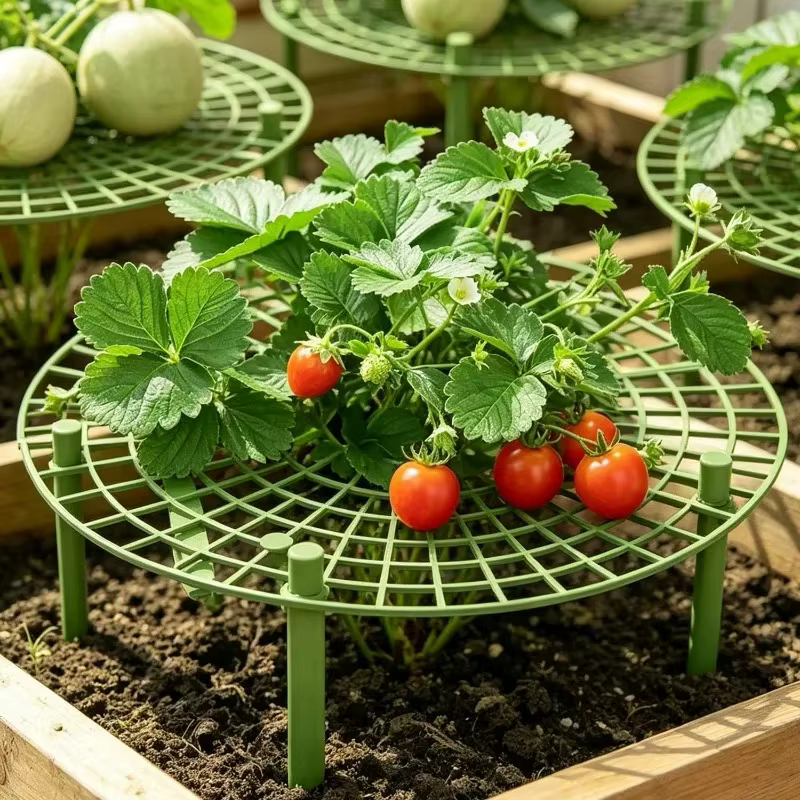 Support de plantes en maille anti-pourriture pour fraises