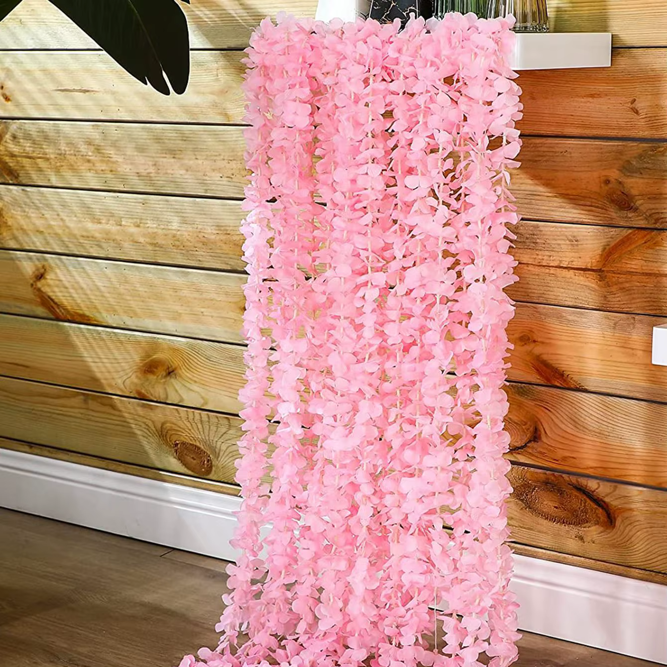 Fleur artificielle en soie cerisier Tengman