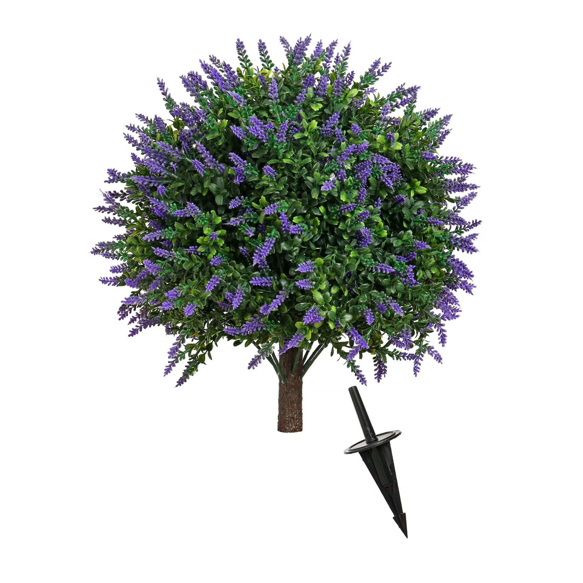 Arbre artificiel, plante en pot de lavande