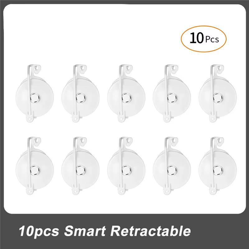 10Pcs Support de Croissance Rétractable Intelligent pour Plantes avec Bouchon