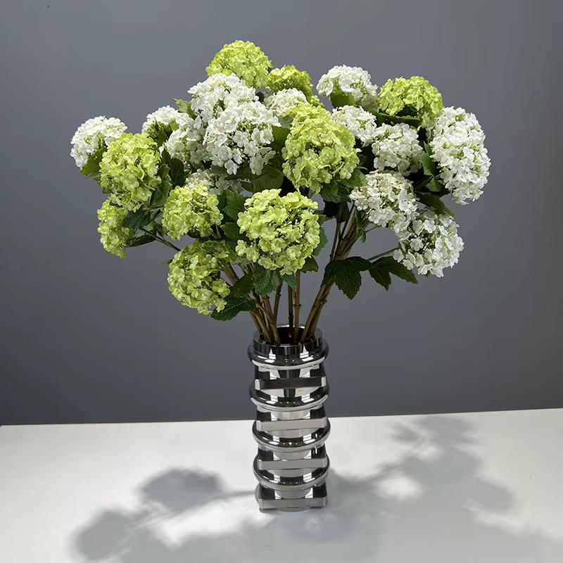 Fleurs artificielles en soie