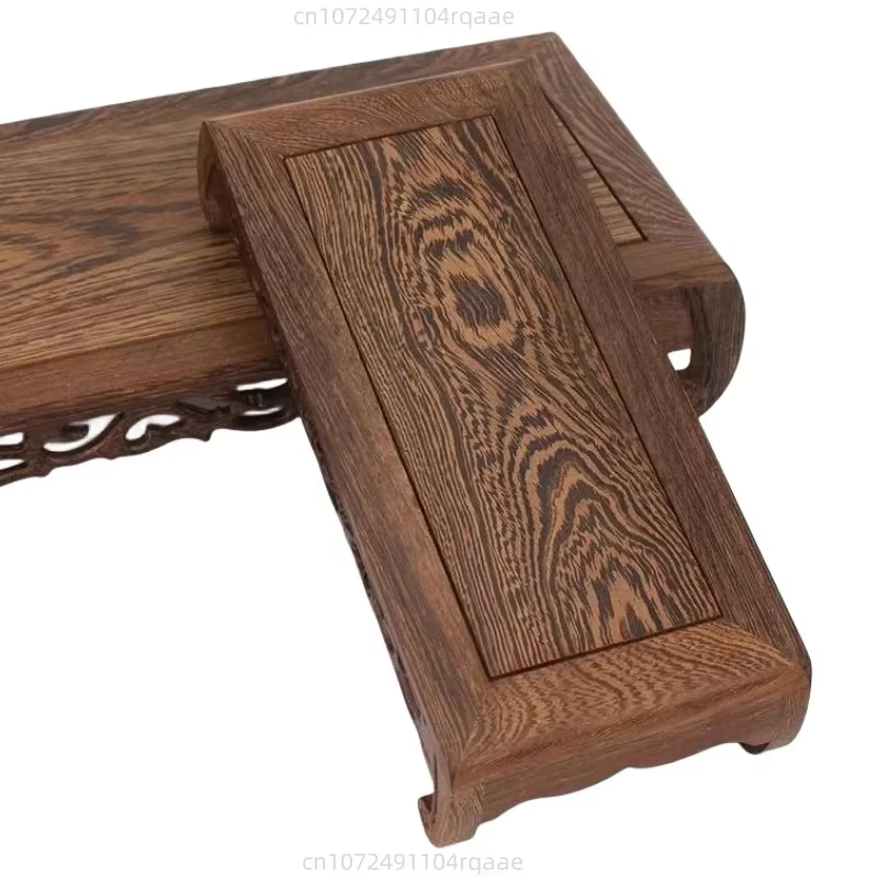 Base de support pour plantes en bois