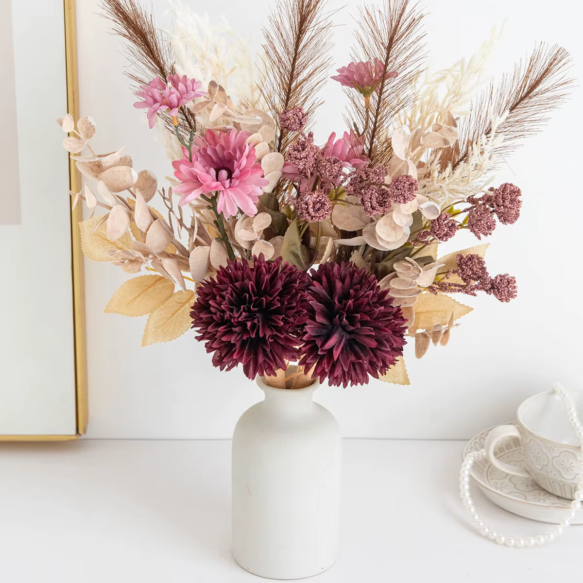 Simulation de chrysanthème Dahlia