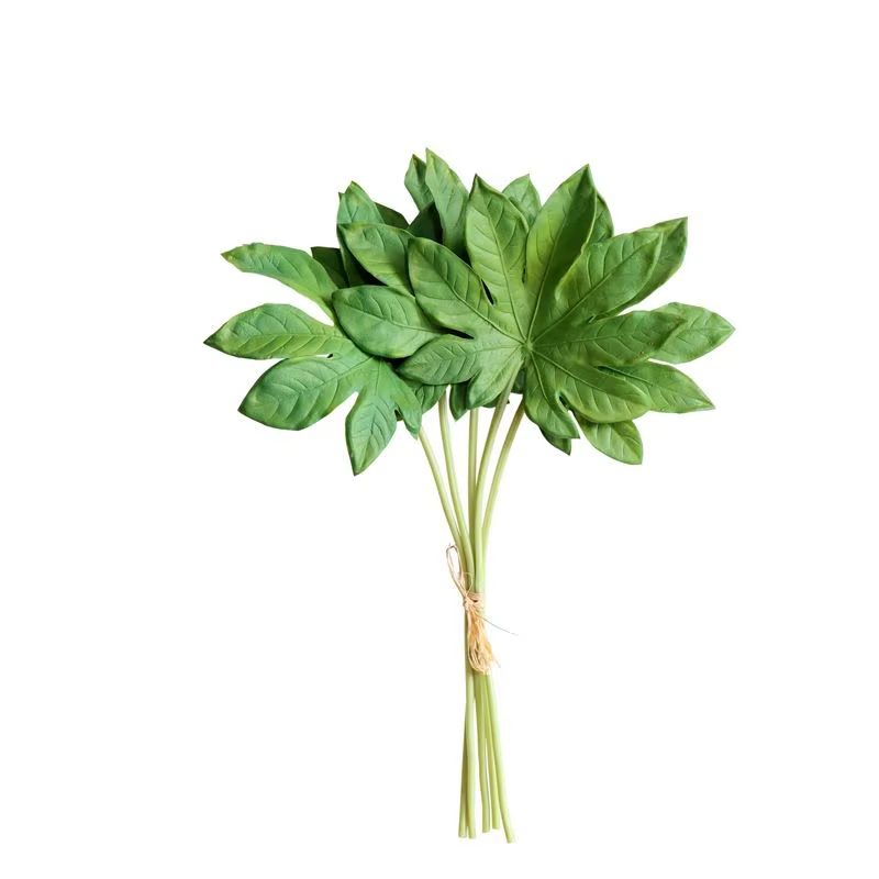 Bouquet de feuilles de palmier en PU