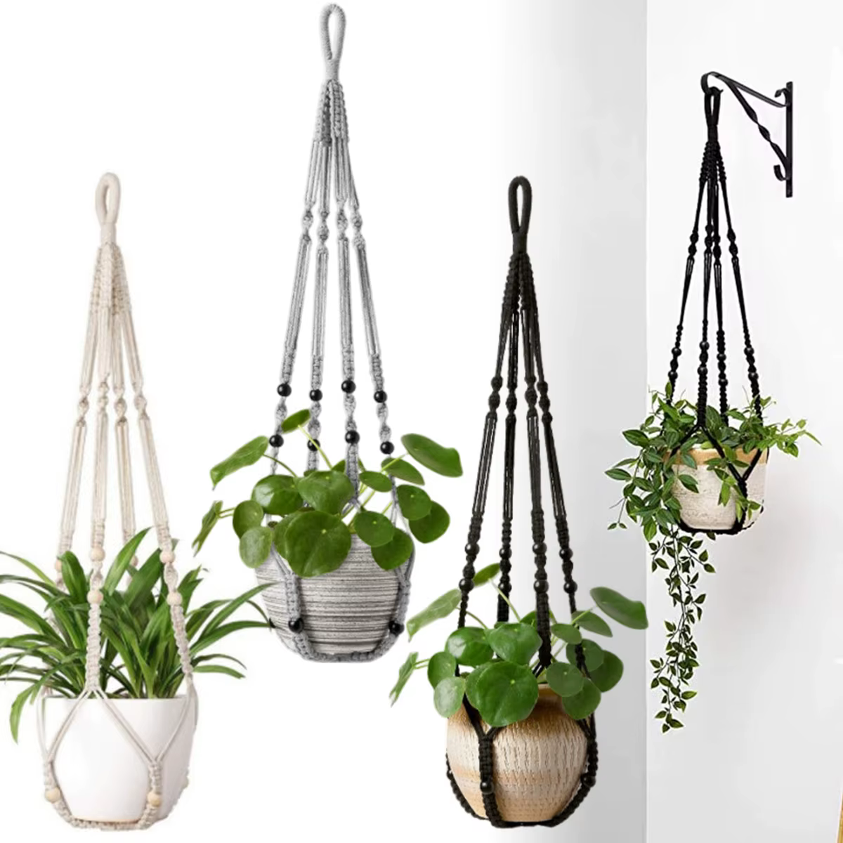 Panier suspendu pour plantes vertes de jardinage