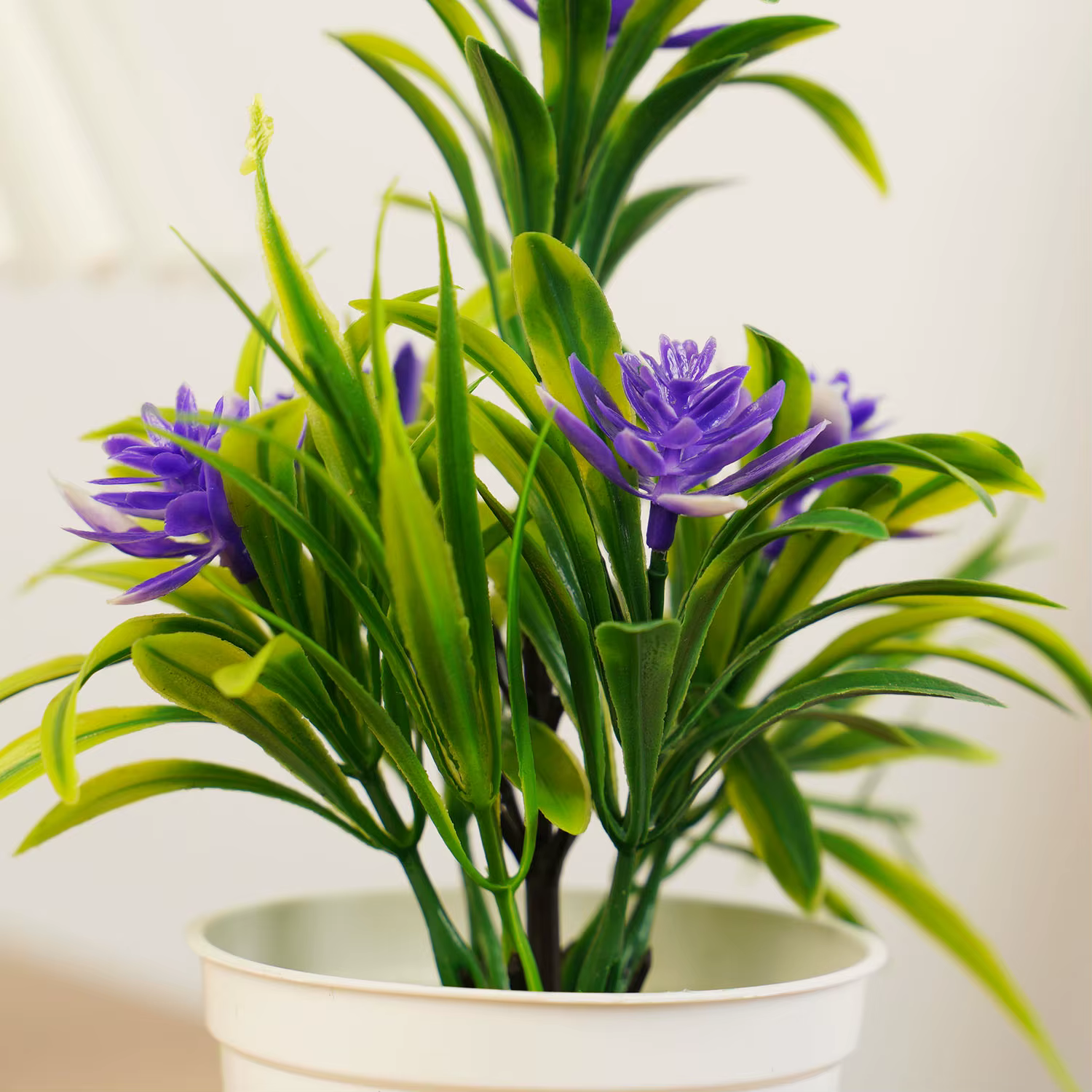 Bonsaï Vert Artificiel en Pot pour la Décoration Intérieure Plantes Artificielles