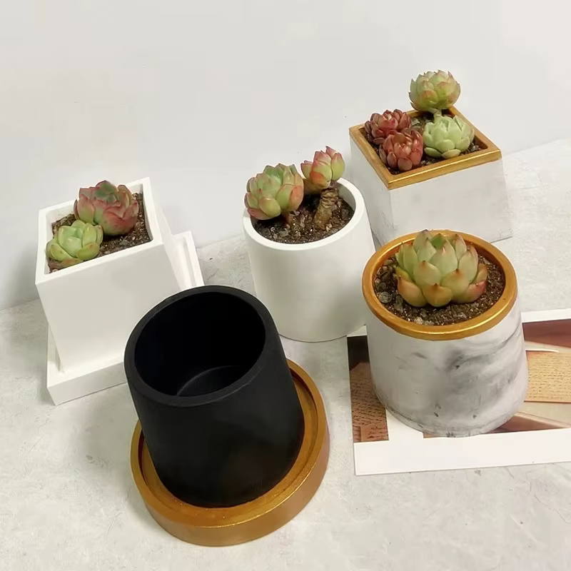 Moule en silicone pour pot de fleur