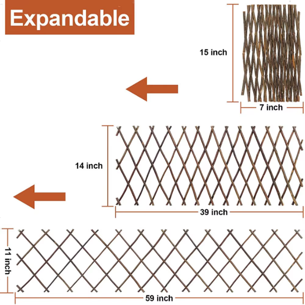 Treillis extensibles pour plantes grimpantes