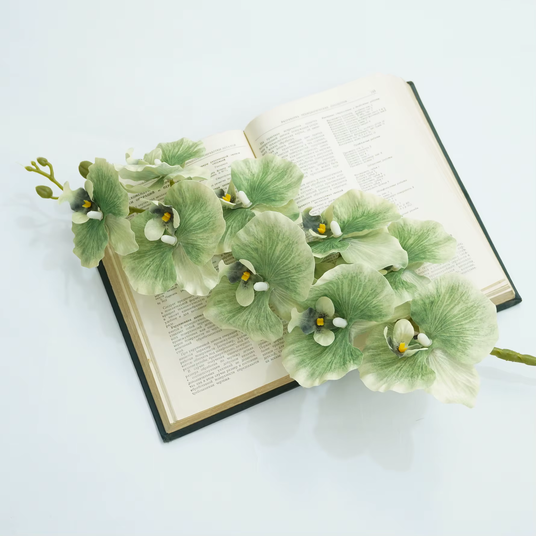 CHUXIN C4345 Bouquets d'orchidées artificielles à 9 têtes