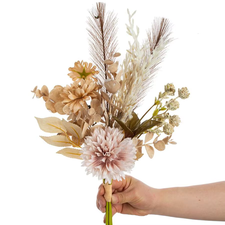 Fleurs artificielles en soie