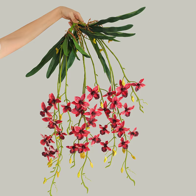 Fleur d'orchidée artificielle pour la décoration de la maison