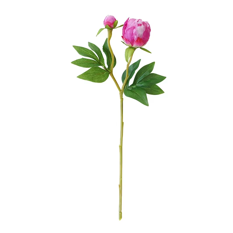 Arrangement artistique maison fête décembre Style européen simulé pivoine Mini fausse fleur artificielle rétro petite fleur de soie de pivoine ou