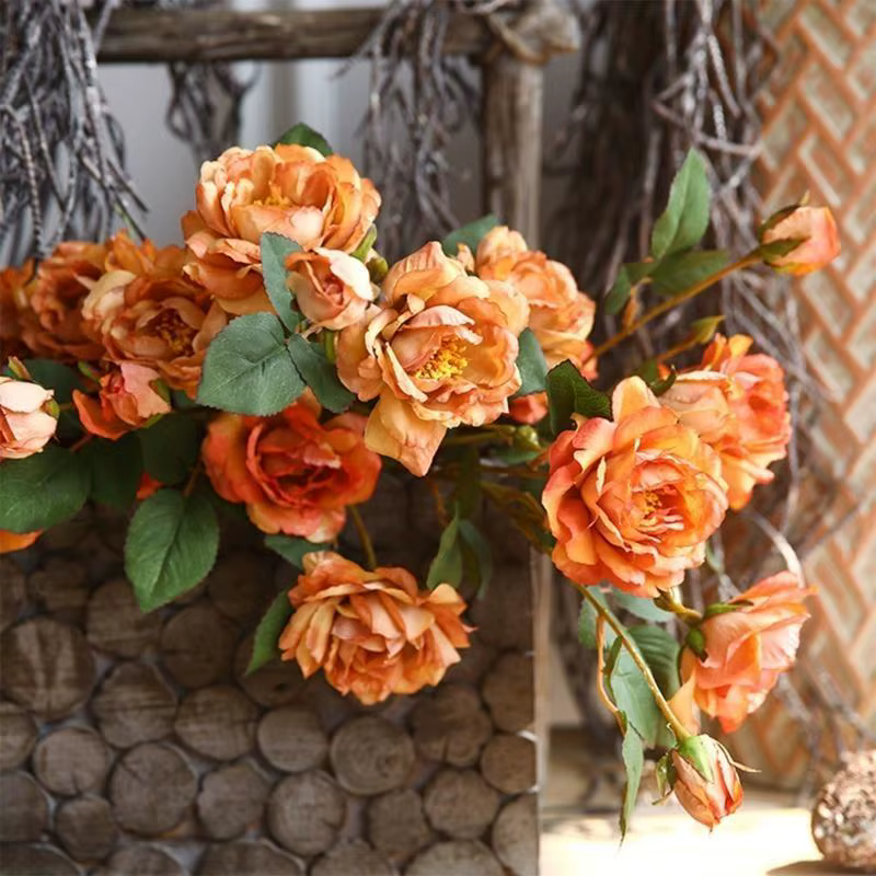 E8BD – ornement Floral pivoine