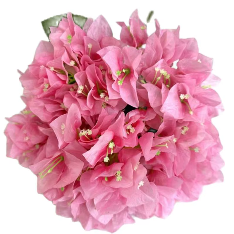 Bougainvillea artificielle Bouqut fleur 5 fourchettes
